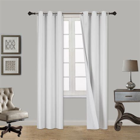 window drapes heavy fabric with metal grommets 56x74|Amazon.com: 56 Inch Curtains.